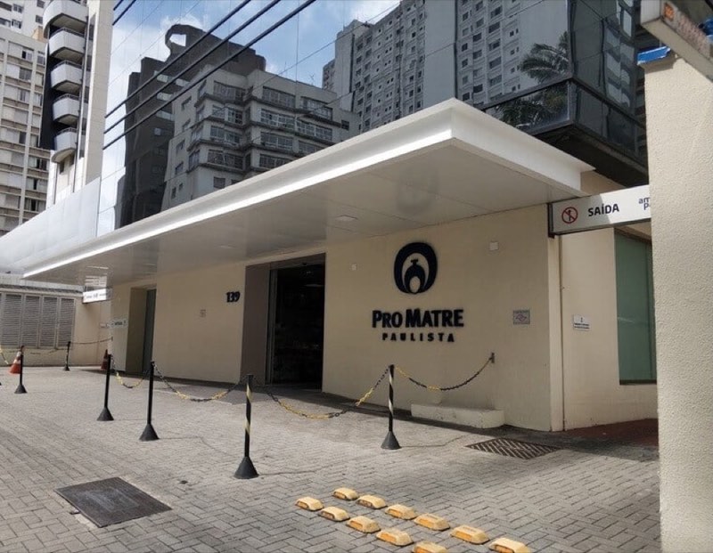 Foto da fachada do Hospital e Maternidade Pro Matre Paulista (Bela Vista) — Planos de saúde que cobrem e atendem em São Paulo: Porto