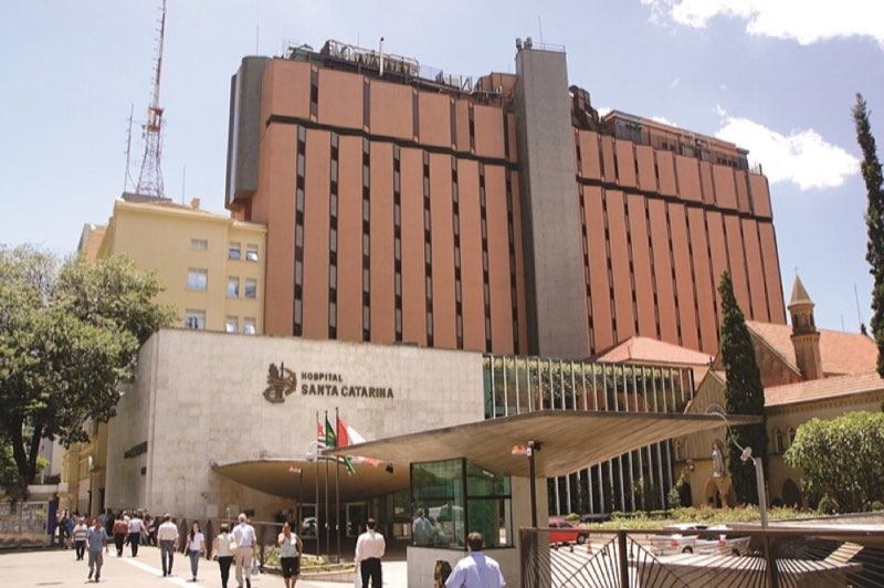 Foto da fachada do Hospital Santa Catarina (Avenida Paulista) — Planos de saúde que cobrem e atendem em São Paulo: Unimed, Bradesco